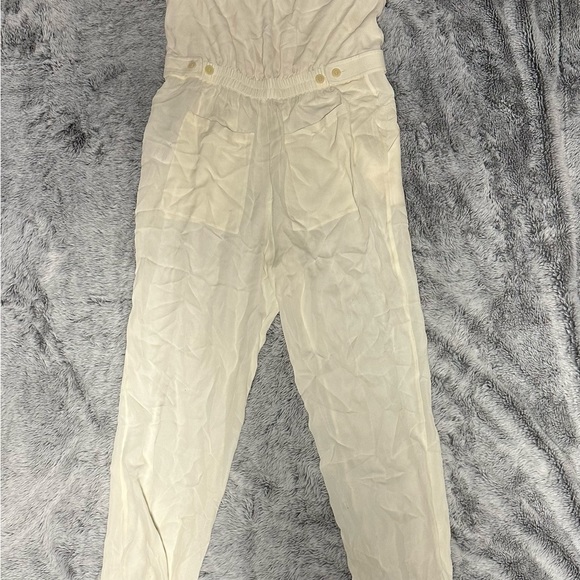 Theory Stassia Double GGT Ivory Jumpsuit - Picture 6 of 6